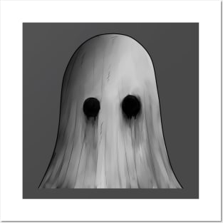 White ghost Posters and Art